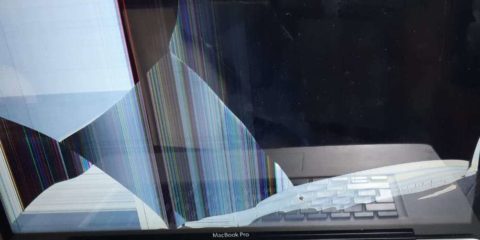 macbook schermo rotto