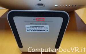 identificare numero seriale mac imac